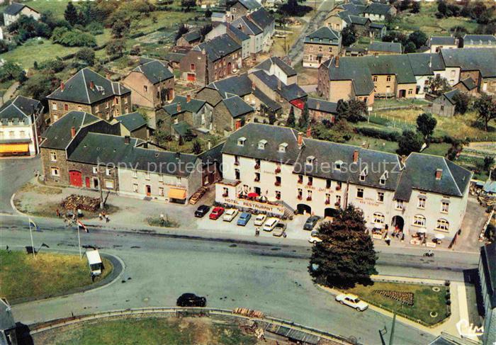 Herbeumont-sur-Semois Luxembourg Belgie Hotel Restaurant La Chatelaine Vue aerie