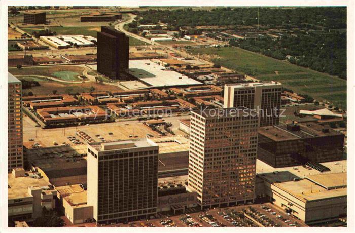 HOUSTON  Texas USA The Galleria Houston Oaks Hotel Fliegeraufnahme