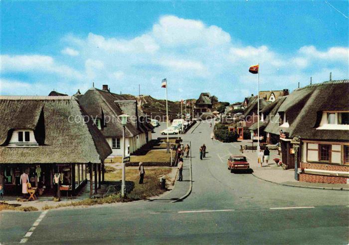 Rantum Sylt Strandstrasse