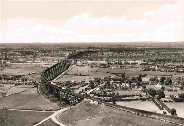 Rendsburg Schleswig-Holstein Hochbruecke Fliegeraufnahme