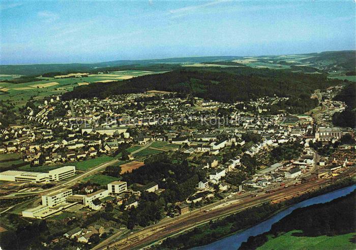 Pruem Eifel Fliegeraufnahme