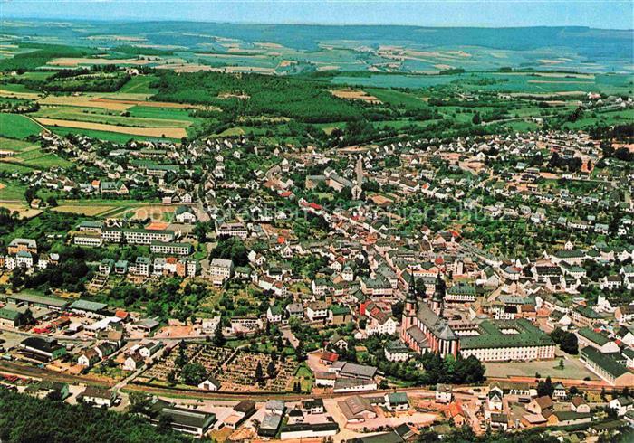 Pruem Eifel Fliegeraufnahme