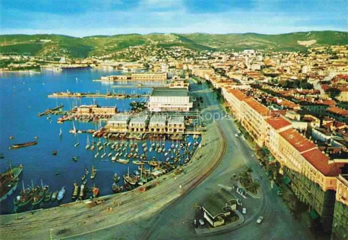 TRIESTE Triest IT Fliegeraufnahme