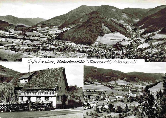 Simonswald Simonswaeldertal Panorama Cafe Pension Hubertusstueble