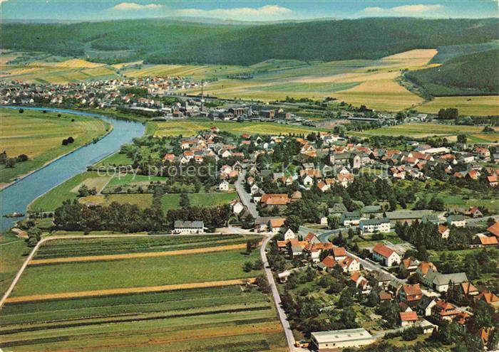 Lippoldsberg Fliegeraufnahme