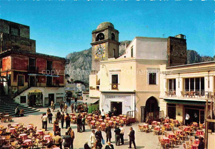 CAPRI Golfo di Napoli Campania IT La Piazzetta