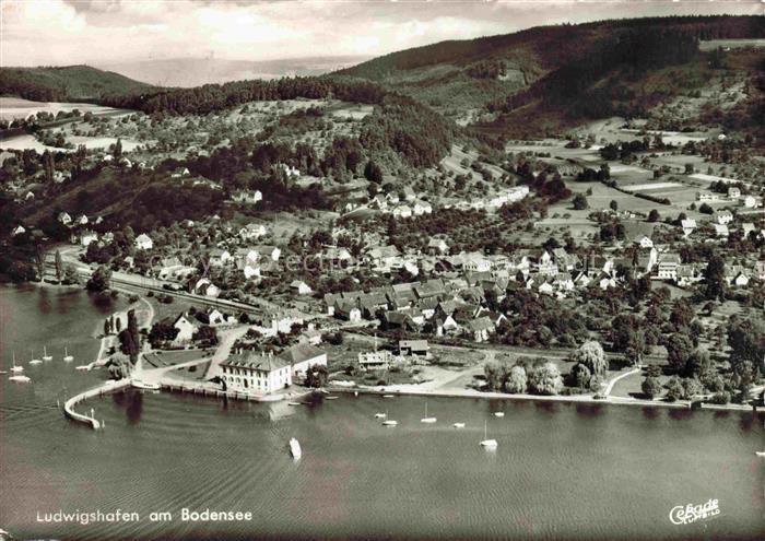Ludwigshafen Bodman-Ludwigshafen Bodensee Fliegeraufnahme