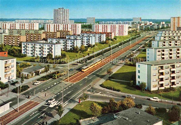 BREMEN  CITY Neue Vahr Fliegeraufnahme