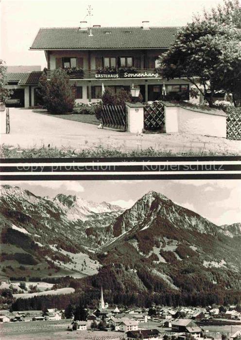 Fischen Allgaeu Gaestehaus Sonnenhang Panorama