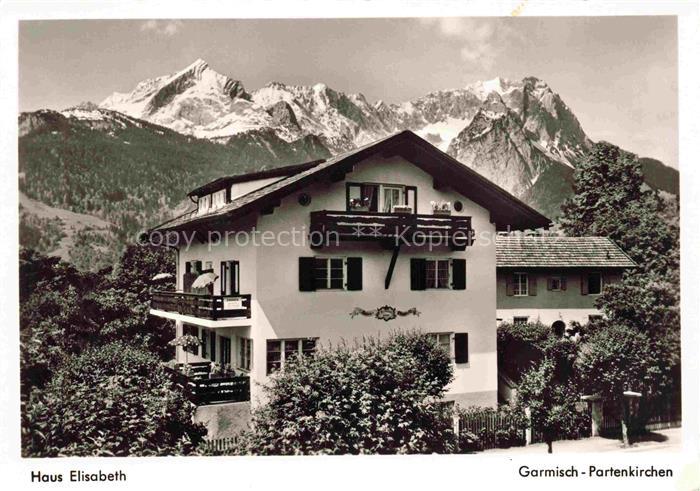 GARMISCH-PARTENKIRCHEN Bayern Haus Elisabeth