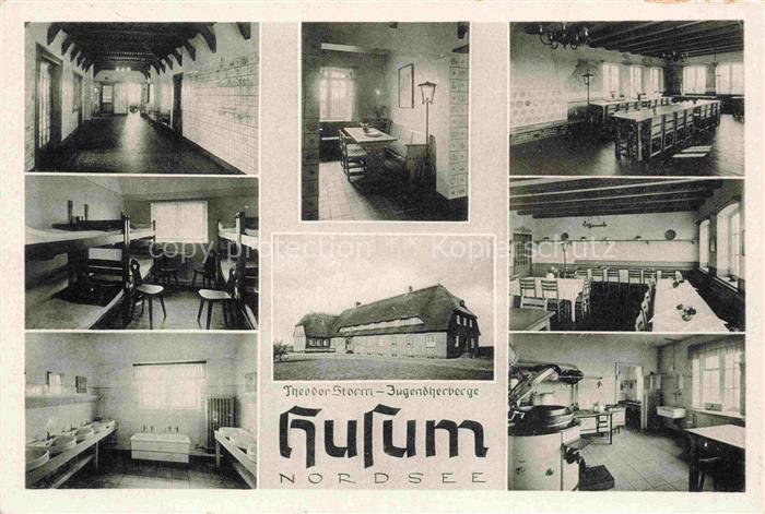 Husum  Nordfriesland Theodor Storm Jugendherberge Teilansichten