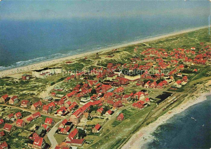 JUIST Nordseebad Fliegeraufnahme