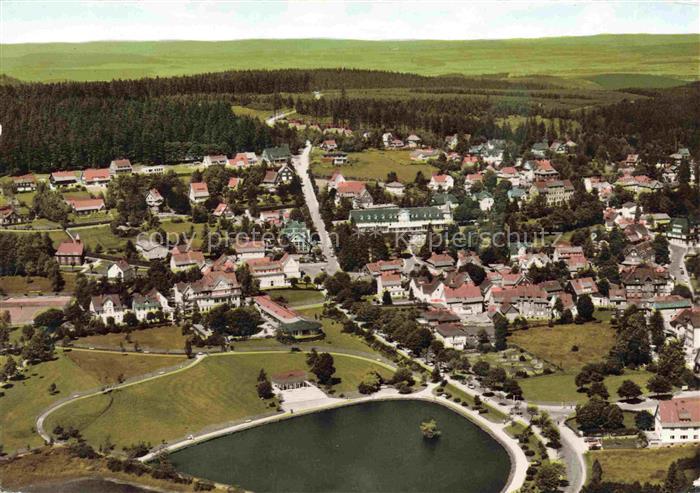 Hahnenklee-Bockswiese Harz Fliegeraufnahme