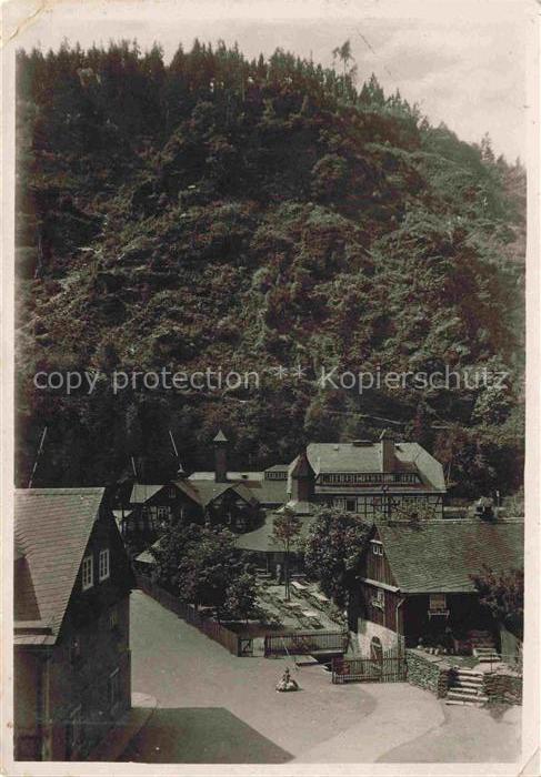 Falkenstein Loquitzgrund Ludwigsstadt Kronach Bayern Ortspartie