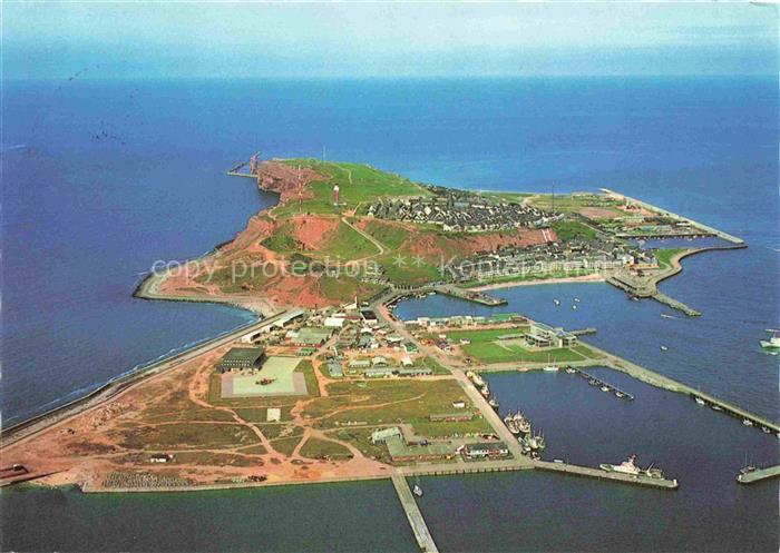 HELGOLAND Insel Schleswig-Holstein Fliegeraufnahme