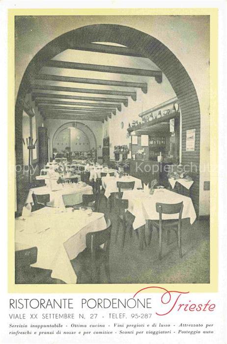 TRIESTE Triest IT Ristorante Pordenone