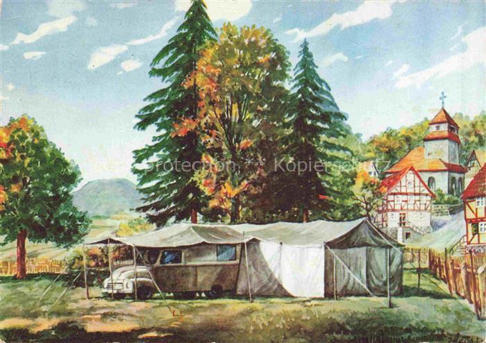 Koenigstein  Taunus Fahrende Kirche der Ostpriesterhilfe