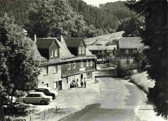 Klettigshammer Wurzbach Thueringen Konsumgaststaette Zum Sornitztal