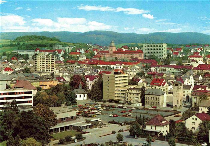 Arnsberg  Westfalen Sauerland Theater und Blick zur Neustadt