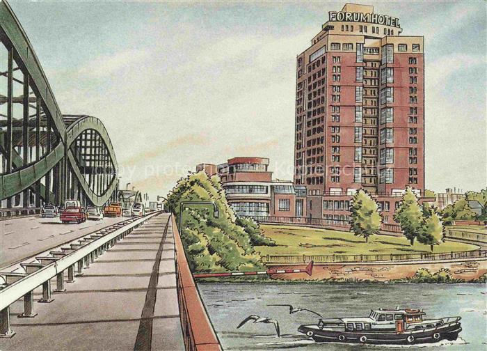 HAMBURG  CITY Forum Hotel Illustration