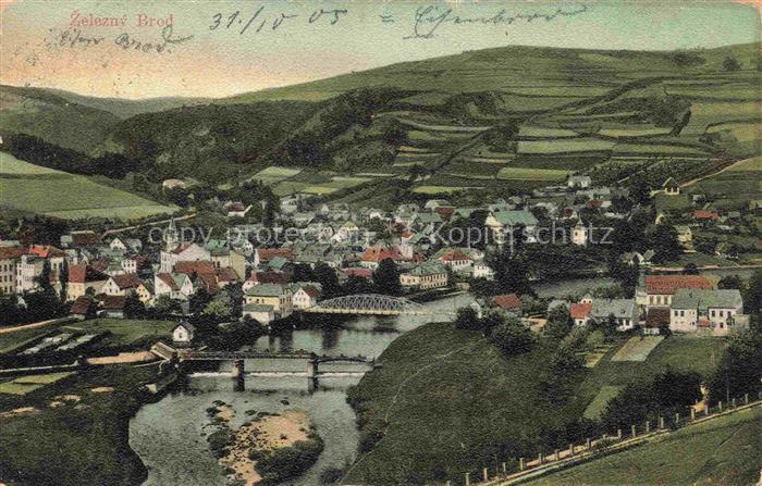 Zelezny Brod Eisenbrod CZ Panorama