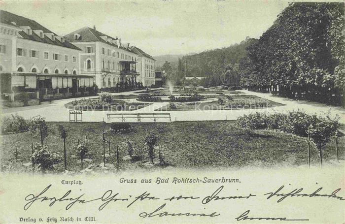 Rogaska-Slatina Rohitsch-Sauerbrunn Steiermark Slovenia Curplatz