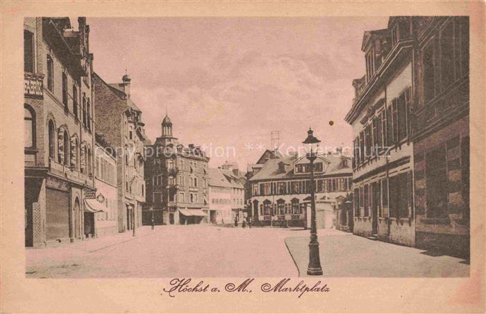 Hoechst am Main Hoechst FRANKFURT AM MAIN Marktplatz