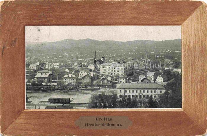 Grottau Hradek nad Nisou CZ Panorama