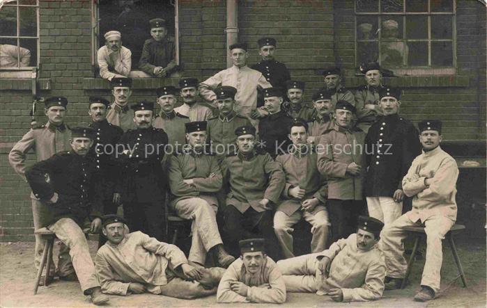 Riesa Sachsen Soldatenkompanie Gruppenaufnahme