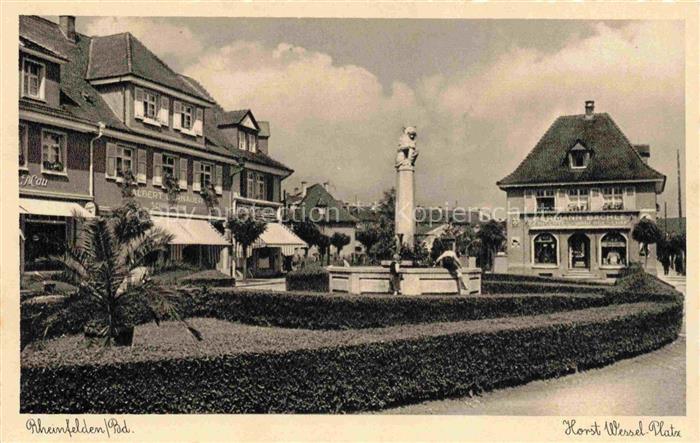 Rheinfelden Baden BW Horst Wessel Platz