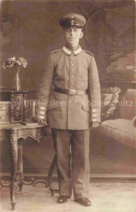 Friedrichsfelde BERLIN Soldatenportrait Feldpost