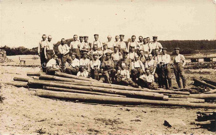 Warthelager Posen Poznan PL Soldatengruppenfoto