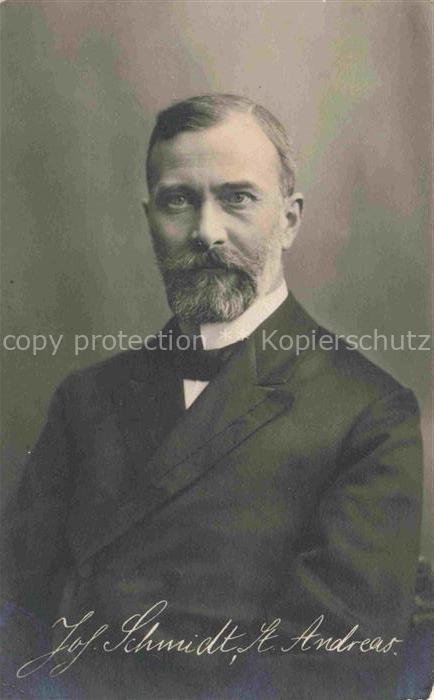 LEIPZIG Sachsen Joh Schmidt Pastor zu St Andreas Portrait