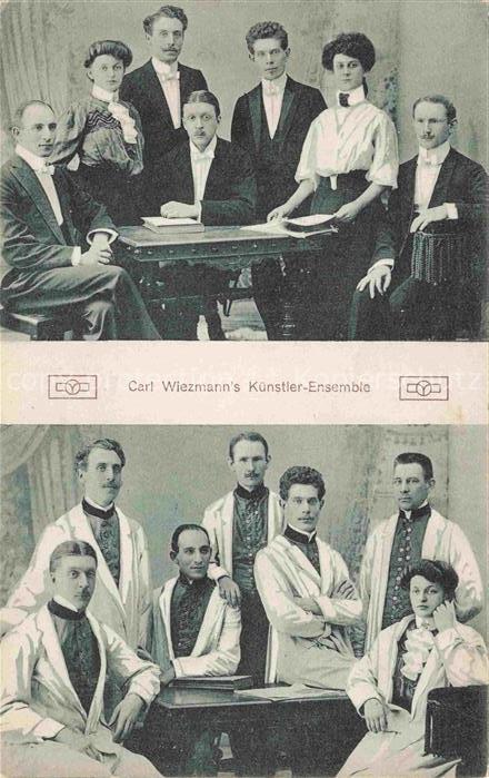 LueBECK  CITY Carl Wiezmanns Kuenstler Ensemble