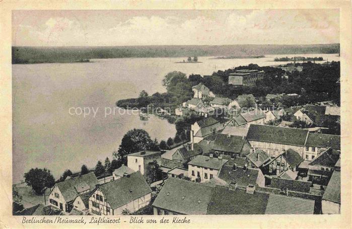 Berlinchen  Neumark Barlinek Ostbrandenburg PL Blick von der Kirche