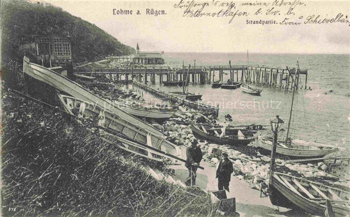 Lohme Ruegen Strandpartie