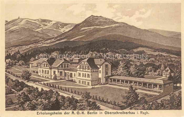 Oberschreiberhau Ober-Schreiberhau Szklarska Poreba Riesengebirge PL Erholungshe