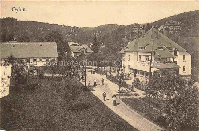 Oybin Sachsen Ortspartie