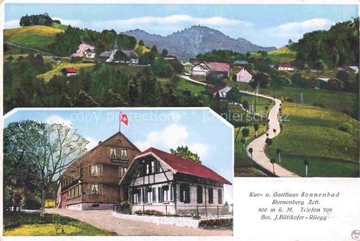 Sternberg  Maehren Ostsudeten Sternberk CZ Panorama Kur und Gasthaus Sonnenbad
