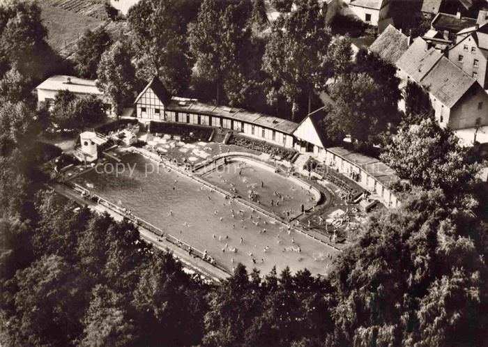 Herzogenaurach Bayern Freibad Fliegeraufnahme