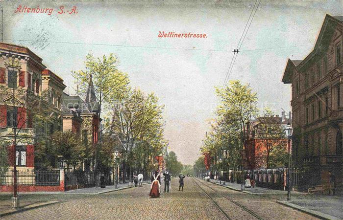 ALTENBURG  (S.A.) Thueringen Wettingerstrasse