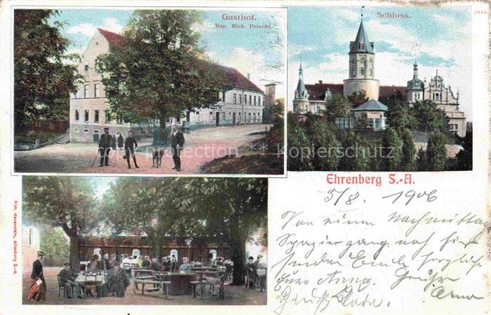 Ehrenberg Altenburg (S.A.) Thueringen Gasthof Schloss Gartenwirtschaft