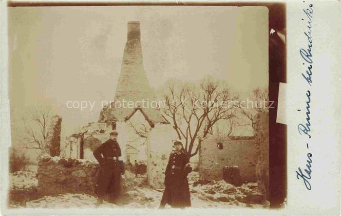 Rudniki OPOLE Oppeln Oberschlesien PL Haus Ruine