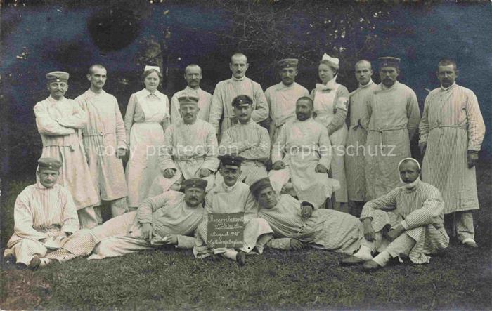 Polzin Bad Polczyn-Zdroj PL Lazarett Patienten