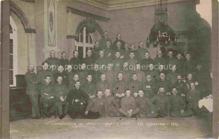 Doebeln Sachsen Weihnachtsfeier des Unteroffiziers Corps 139