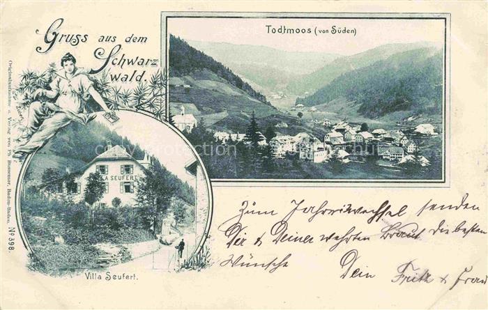 Todtmoos Schwarzwald BW Panorama Villa Seufert