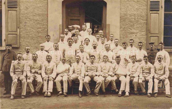 Friedberg  Hessen Reserve Lazarett Friedberg Gruppenaufnahme