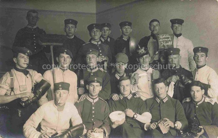 KARLSRUHE Baden Soldaten Gruppenaufnahme