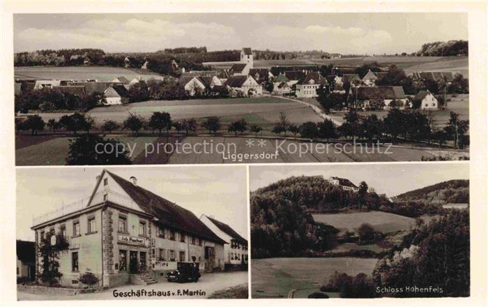 Liggersdorf Hohenfels Konstanz BW Panorama Geschaeftshaus Martin Schloss Hohenfe
