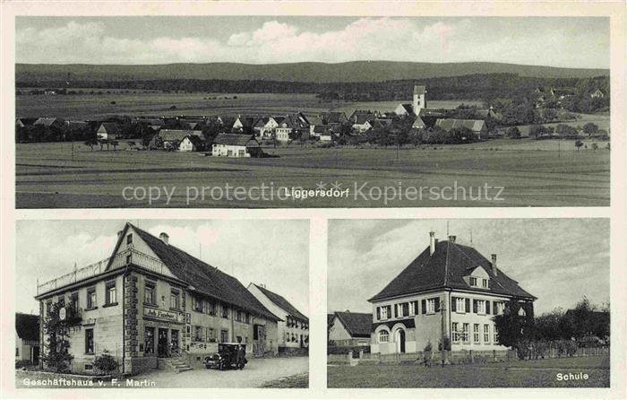 Liggersdorf Hohenfels Konstanz BW Panorama Geschaeftshaus Martin Schule